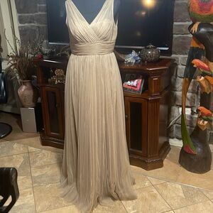 Gown By Christina Wu Taupe Color